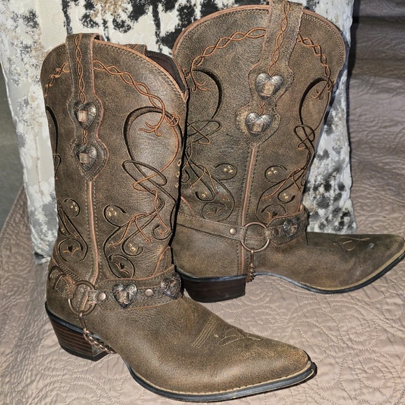 Crush by Durango Mid Calf Boots - Picture 1 of 3